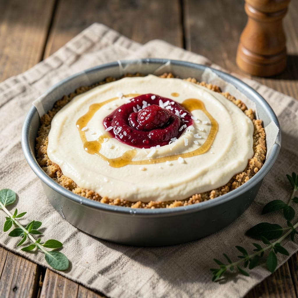 Almond Milk Cheesecake Recipe: Nutty Swirls and Silky Smoothness Without Eggs