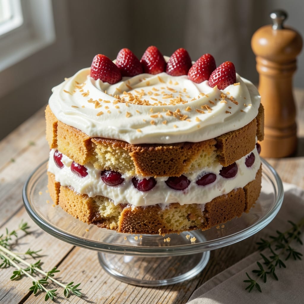 Betty Crocker's Ambrosia Cake Recipe: Vanilla-Almond Swirl Magic