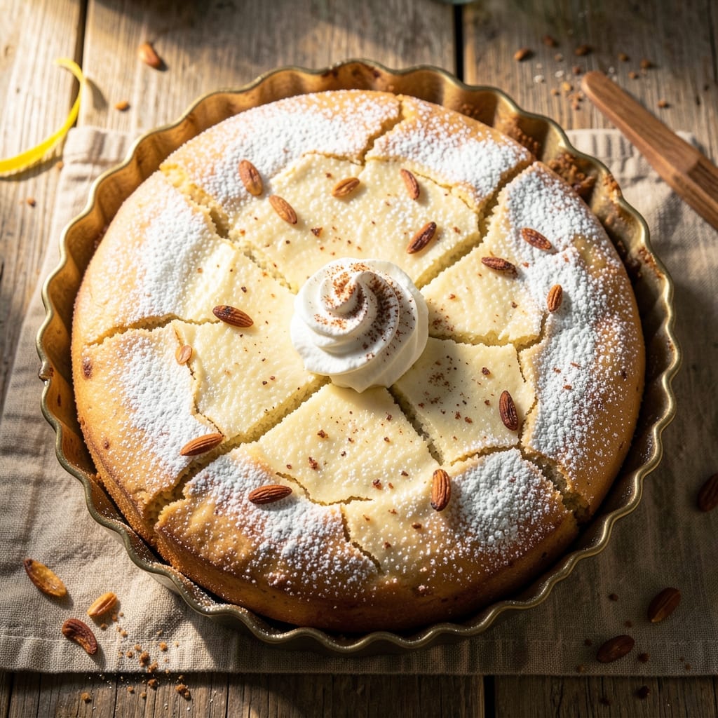 Almond Sour Cream Cake Recipe: Nutty Moistness With Tangy Almond Swirls