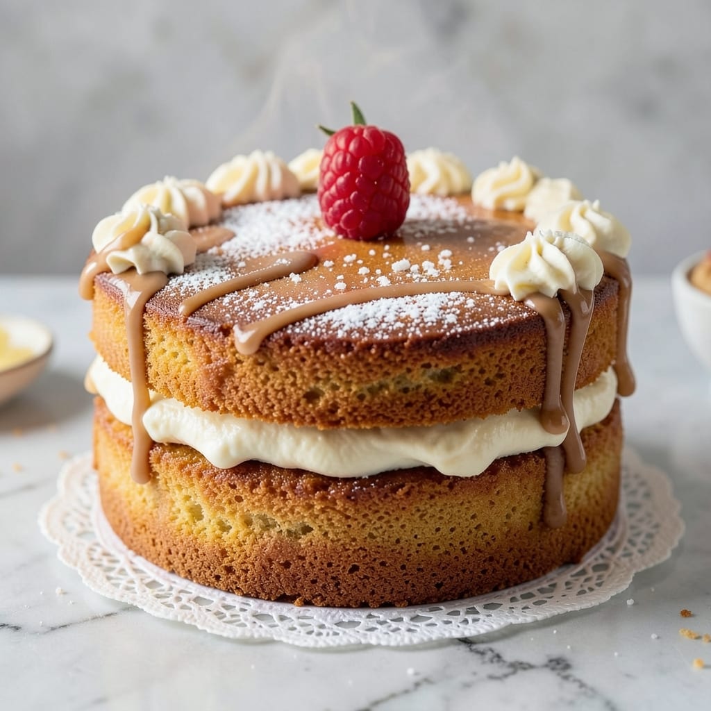 2 Layer Sponge Cake Recipe: Precision-Stacked Moisture With Fondant Bridges