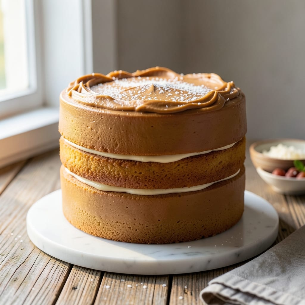 2 Layer Butter Cake Recipe: Fluffy Layers and Cream Cheese Frosting Rivers