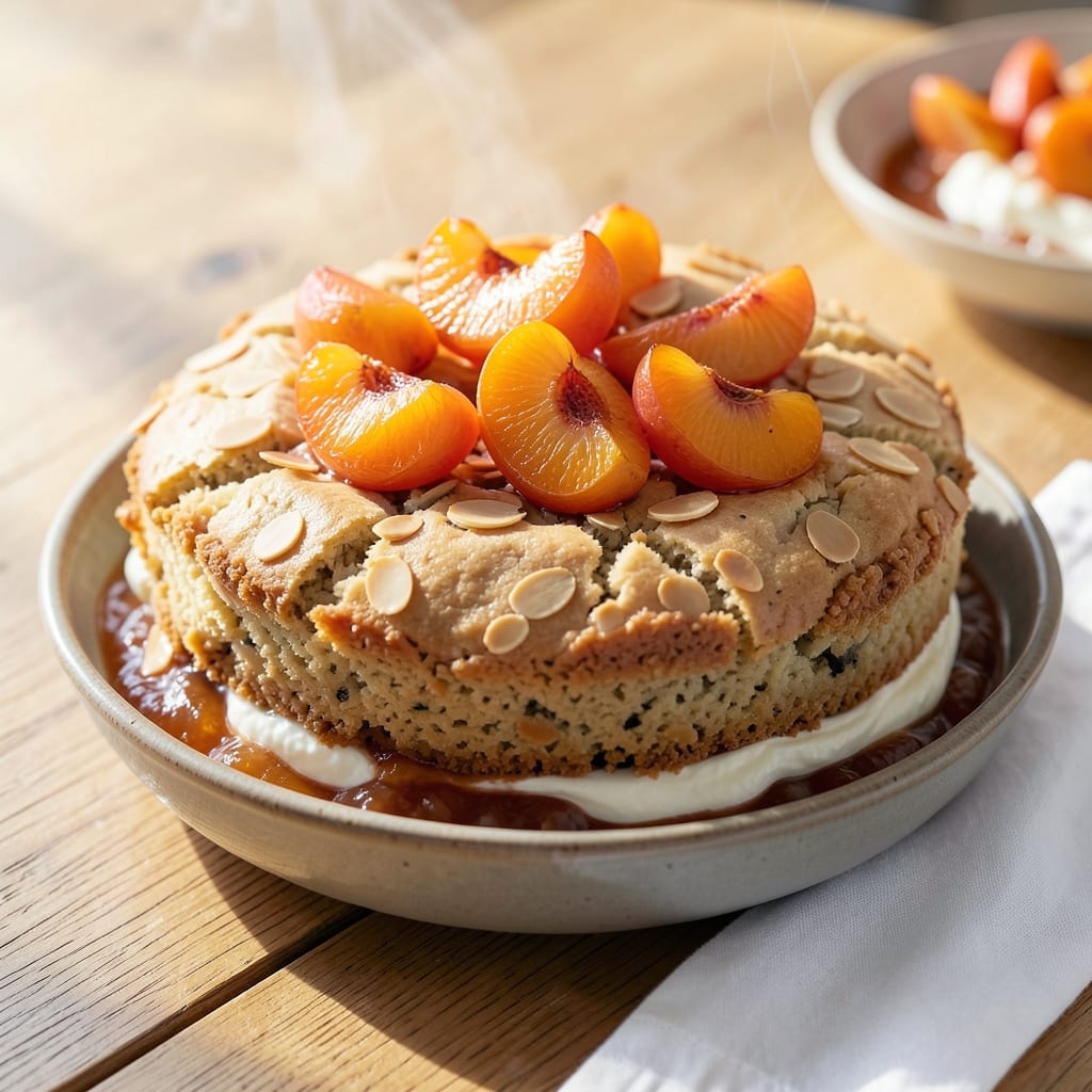 Almond and Apricot Cake Recipe: Sunshine-Layered Fruit and Nut Bliss