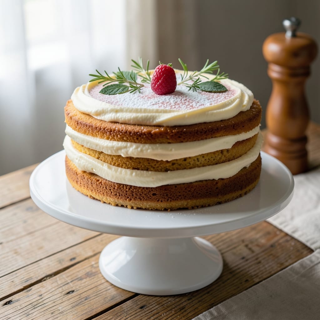 1 Tier Cake Recipe: Stacked Stability With Fondant Bridges