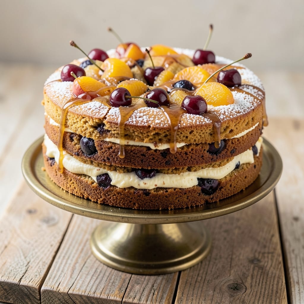 Amazing Fruit Cake Recipe: Spiced Rum-Infused Layers That Keep for Months