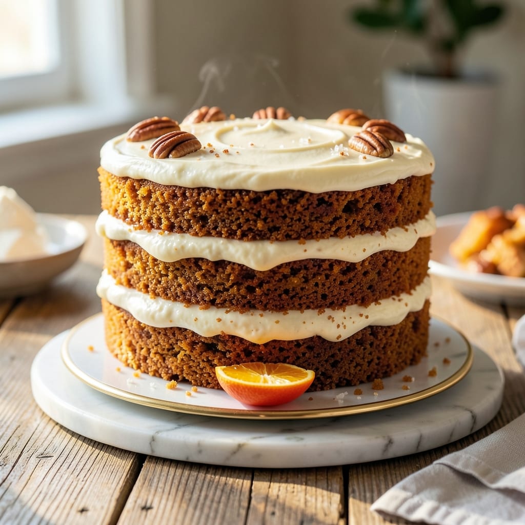 6-Inch 2-Layer Carrot Cake Recipe: Moist Spice Cake With Cream Cheese Frosting Rivers