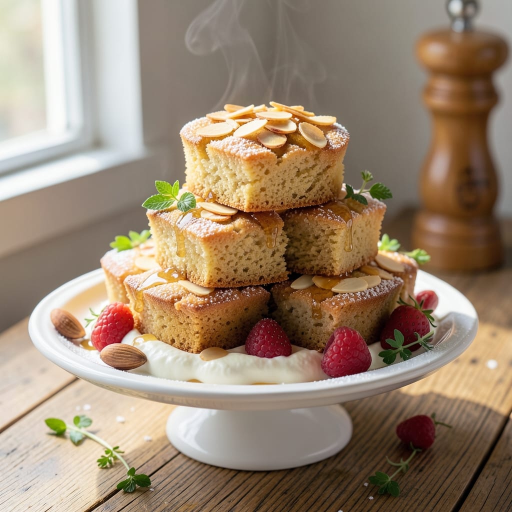 Almond Ricotta Tea Cakes Recipe: Nutty Swirls and Lightly Sweetened Delight