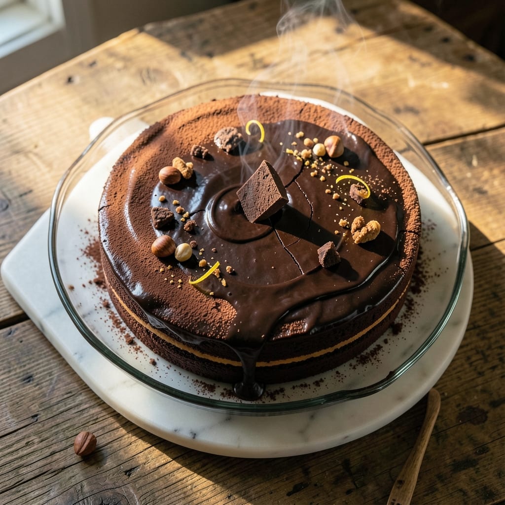 8-Inch Chocolate Cake Recipe: Rich Depth and Fudgy Center Magic
