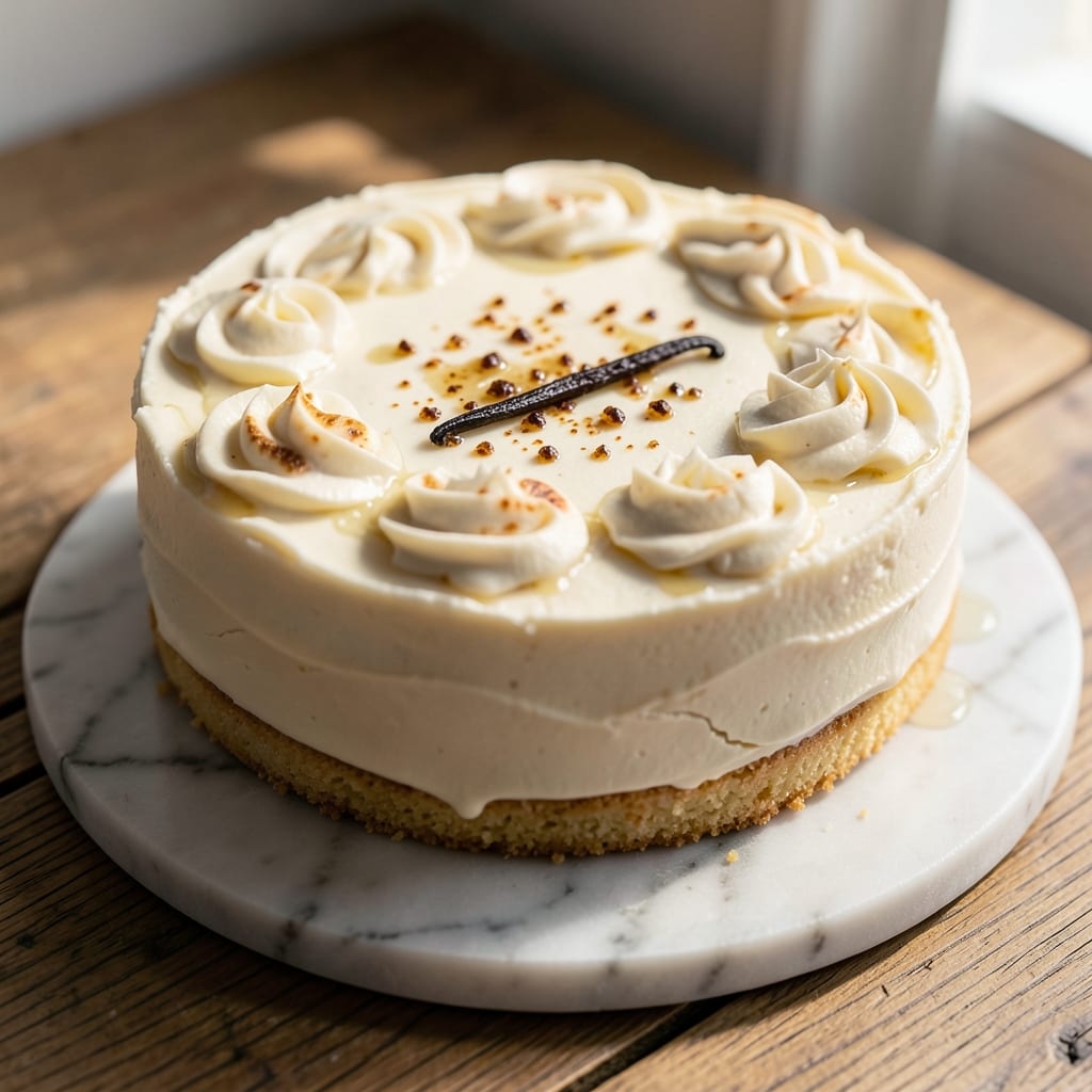 8-Inch Round Vanilla Cake Recipe: Silky Moist Layers With Vanilla Bean Infusion