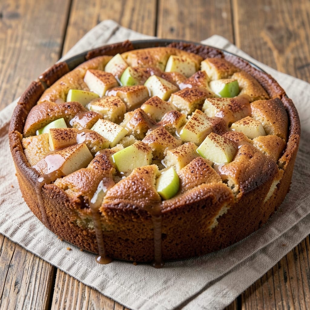 4 Ingredient Apple Cake Recipe: Spiced Moistness With Minimal Effort