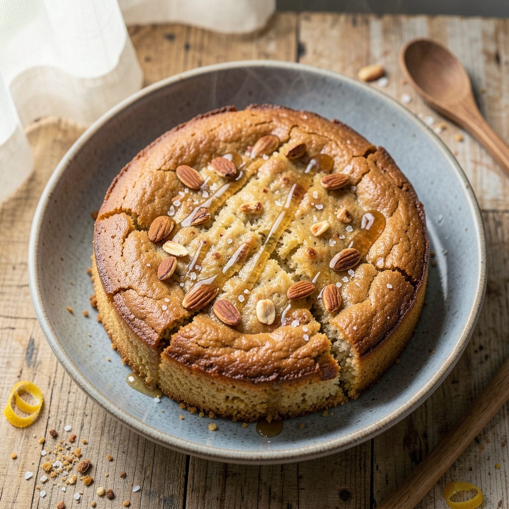 Almond Cornmeal Cake Recipe: Crunchy Top, Ultra-Moist Heart