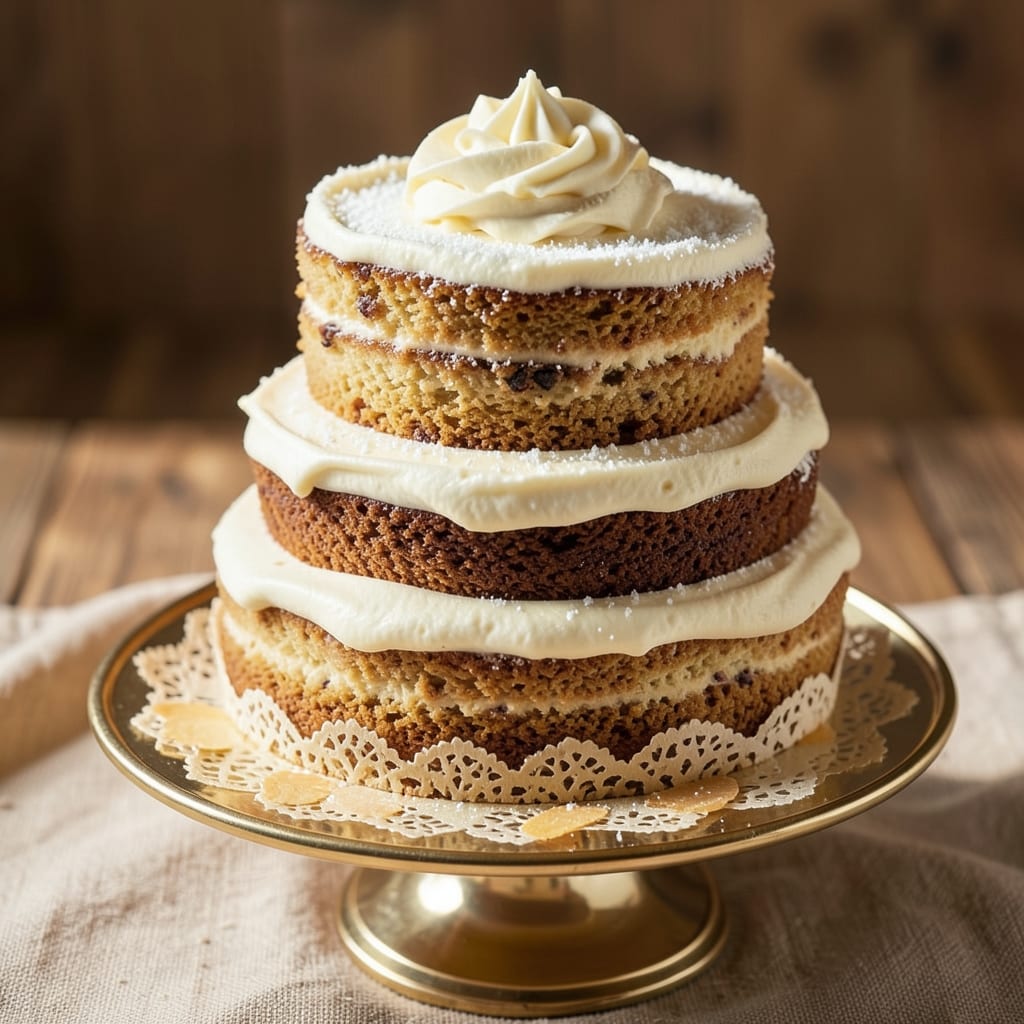 America Cake Recipe: Vanilla Bean Swirl Magic with Buttery Crust