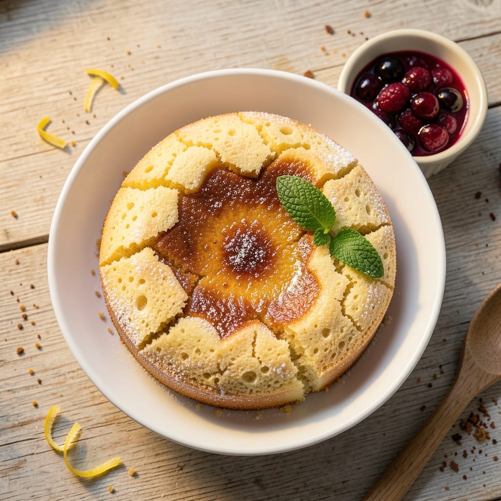 2 Egg Cake Recipe No Butter: Fluffy Height With Zero Oil, Just Whipped Eggs