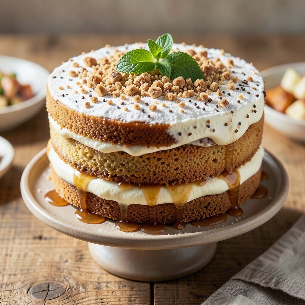 All-Natural Cake Recipe: Fluffy Layers With Vanilla Bean Magic