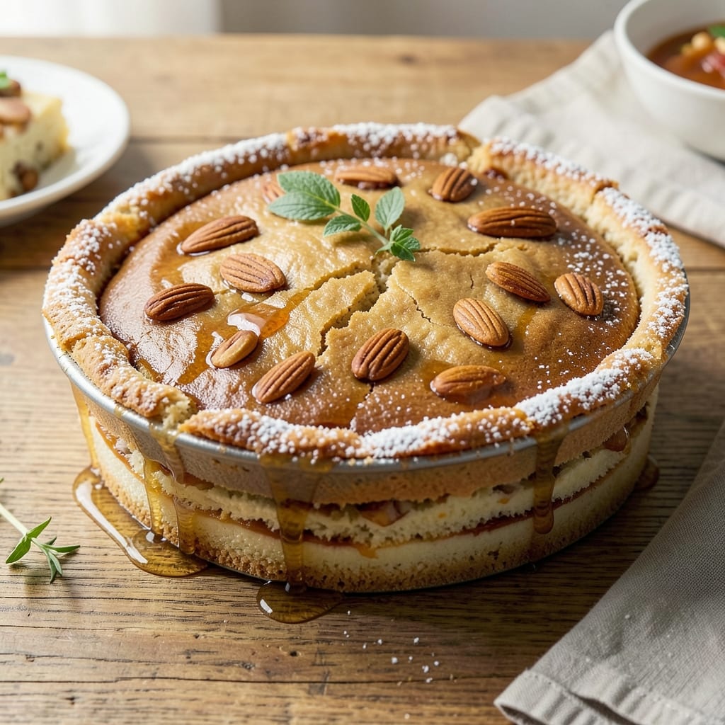 Almond Cake Pan Recipe: Golden Crust and Nutty Swirls in One Bake