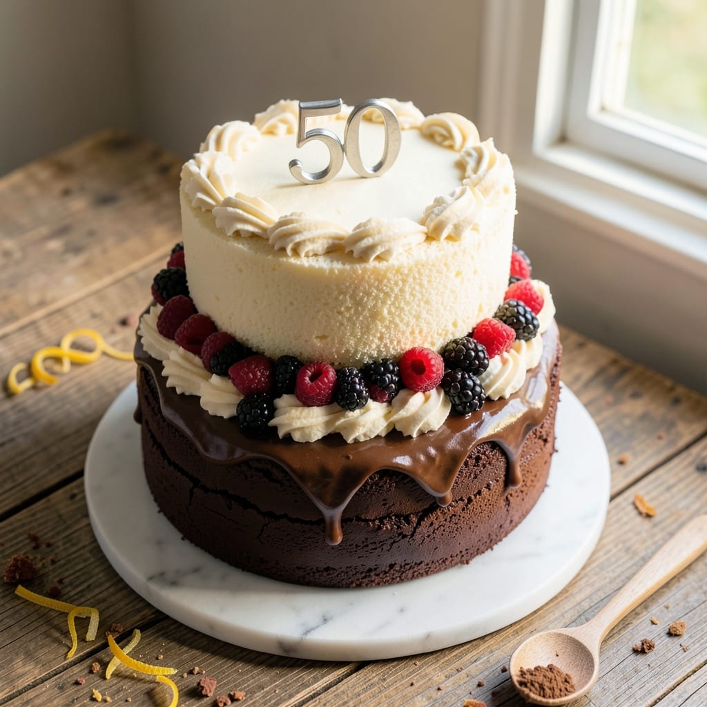 50th Birthday Cake Recipe: Decades of Flavor in Every Layered Bite